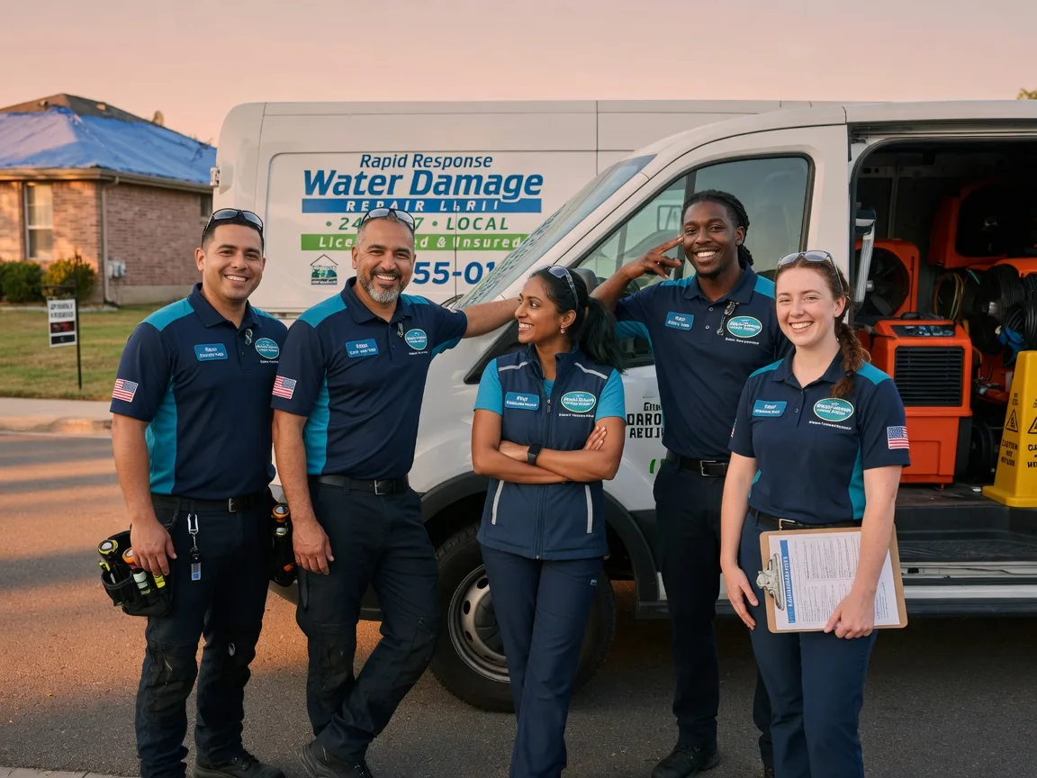 Water Damage Restoration company in Lequire, OK